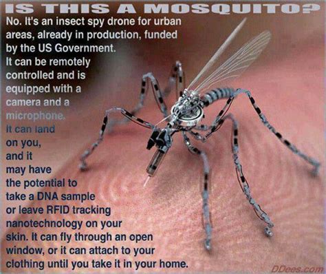 mosquito spy drones